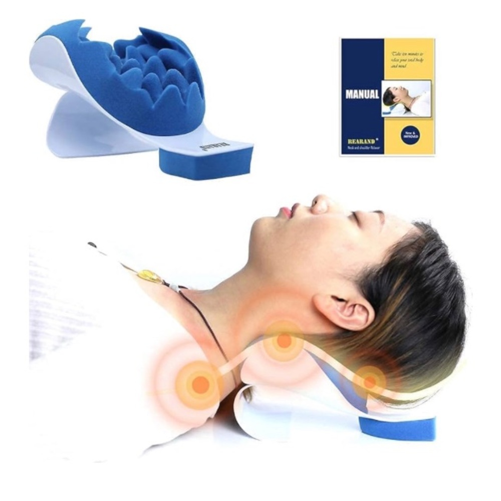 Blue Neck Support Pillow